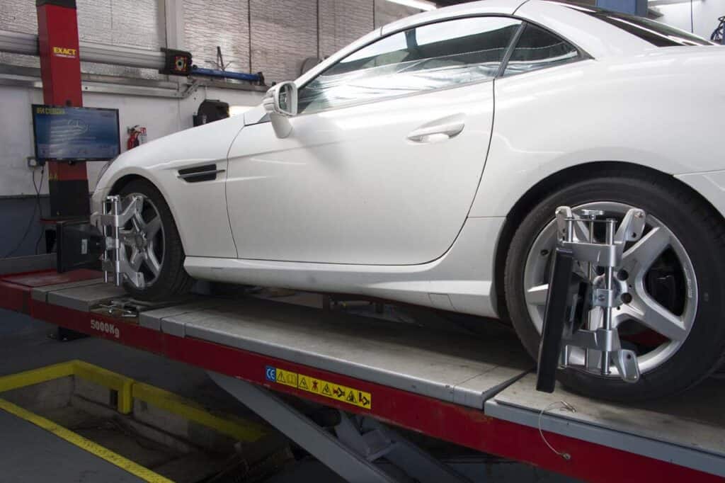Mercedes Specialist & Parts Supplier in Coleraine, serving all of Northern Ireland - Four wheel alignament